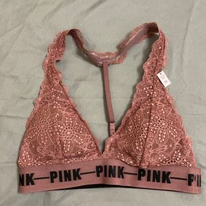 pink bralette